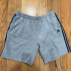 adidas Originals Adicolor 3-Stripes Gray Shorts Men’s Size 2XL | Preowned